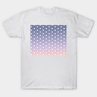 Geometric sunset pattern T-Shirt